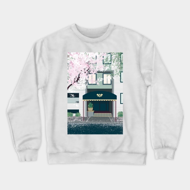 Spring Rain II Crewneck Sweatshirt by Nathan Watkins Design